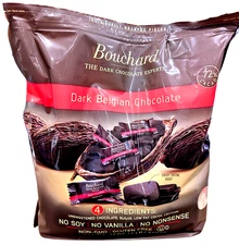 Bouchard Dark Belgian Chocolate 32 Ounce Bag EXP 08/2027