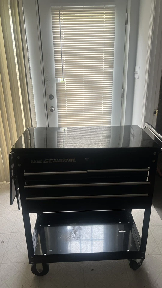 Us General 30in 4 Drawer Roller Cart - Image 4 of 4