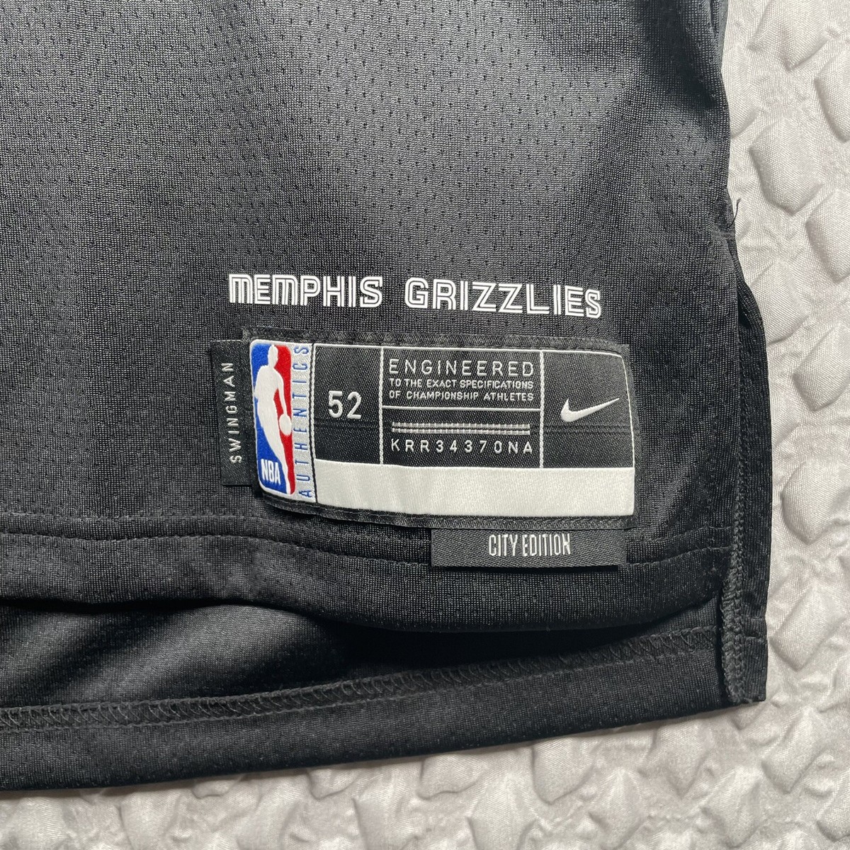 Nike Memphis Grizzlies Ja Morant City Edition Jersey Mens XXL