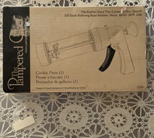 Cookie Press Pampered Chef Cookie Press 1525 - Complete in Box 16 Design Discs -