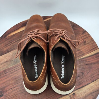 Timberland Franklin Park Oxford Shoe Men 13 Brown Leather  display picture 1