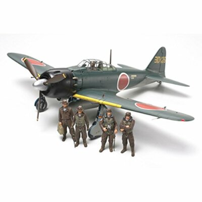 Tamiya 1/48 Model Kit JMitsubishi A6M Zero Fighter Type 52 Instep from JP 1485