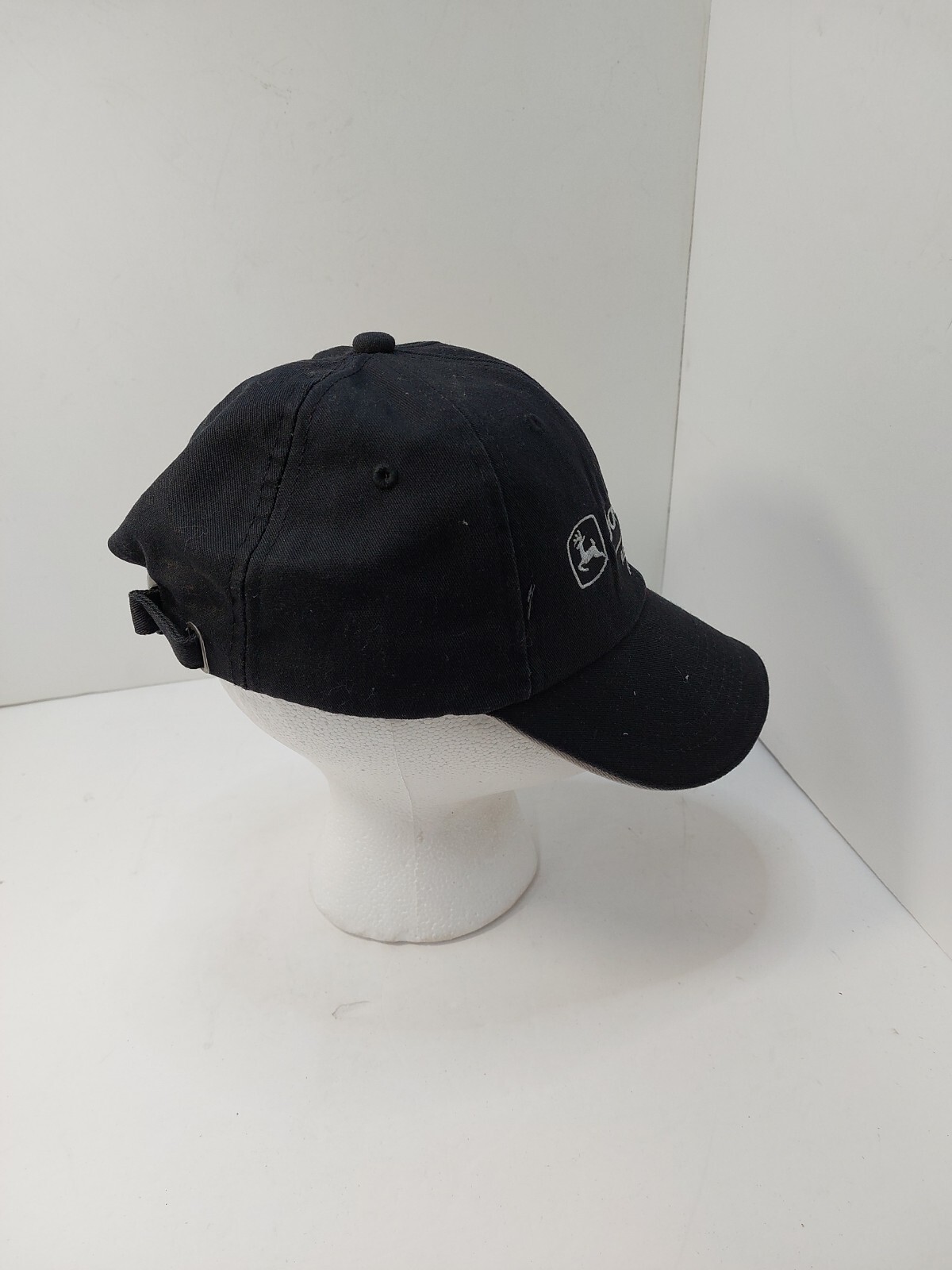 John Deere Black Suede Baseball Cap - Comfortable Farm Heritage Hat