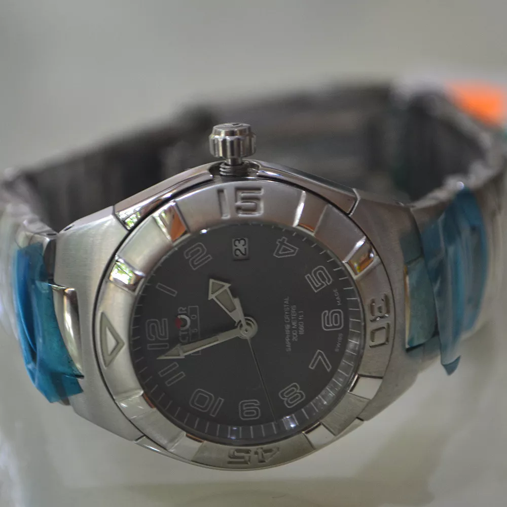 Sector 750 Vintage Divers Glass Sapphire Watch Man Mejorofertarelojes