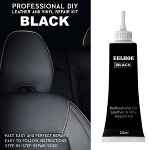 Black Leather Vinyl Repair Cream For Furniture Couch Car Seats
