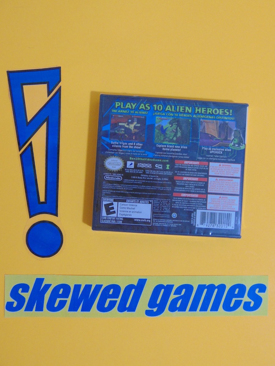 Ben 10: Alien Force - Vilgax Attacks (Nintendo DS, 2009) for