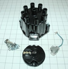 1956-74 CADILLAC V8 DISTRIBUTOR IGNITION TUNE UP KIT 'MADE IN THE USA' 4PC ALL