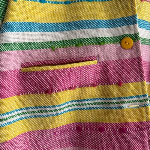 Ana’s Fashions | M | woven multicolor summer blazer - Picture 5 of 6