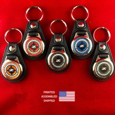 キーリング27 Datsun Z ZX Leather Keychain Key Chain Ring Fob 240