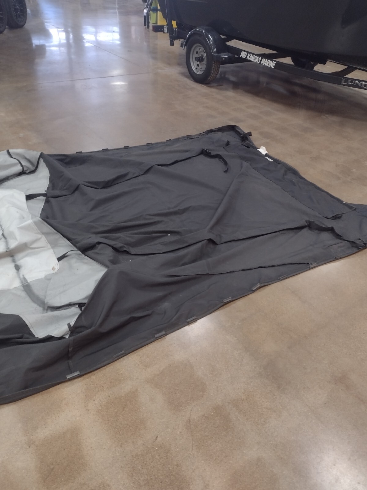Used Lund Boat Cover (See Pictures) eBay