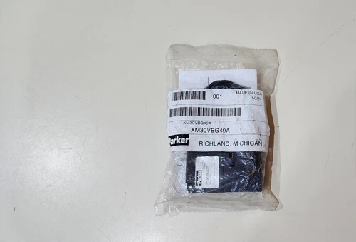 PARKER XM30VBG49A - Parker 3 WAY INLINE 24 VDC