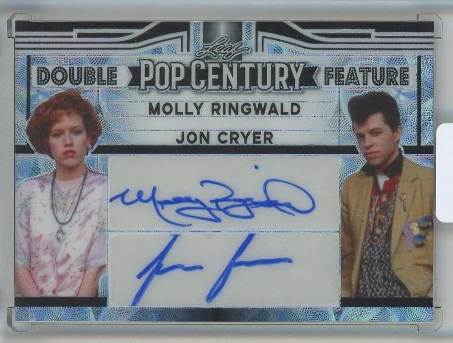 その他 POP CENTURY 1/1 Molly Ringwald Jon Cryer Molly Ringwald & Jon Cryer 2023 Leaf Metal Pop Century Double