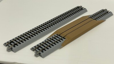 HOn3 Narrow Gauge 228mm CROSSING set RERAILER  COMPATIBLE with Blackstone track