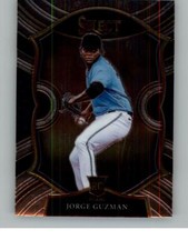 2021 Panini Select Jorge Guzman 53  RC  Miami Marlins