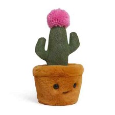 FAO Schwarz 7" Sparklers Plant Saguaro Cactus Toy Plush New