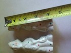 Vintage Set of 2 Ceramic Musician's Clown Figurines, Polka Dot outfits — photo 9