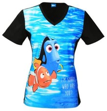 Finding Nemo Women's Scrub Top