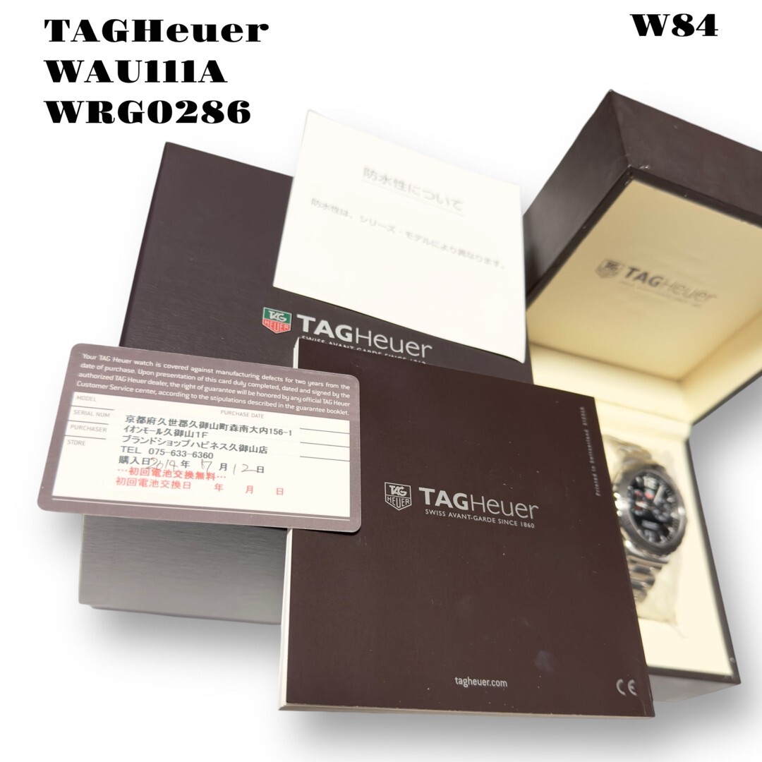 TAGHeuer FORMURA 1 WAU111A WRG0286 Chronograph Analog Men's Watch