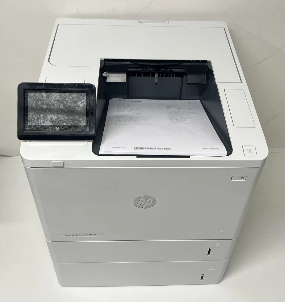 HP LaserJet Enterprise M608x A4 Mono Laser Printer K0Q19A - Image 4 of 4