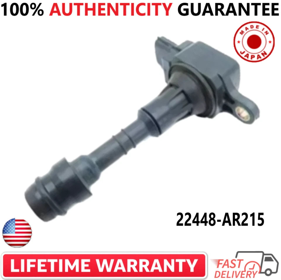 x8 OEM Ignition Coils For 2003-2010 Infiniti FX45, M45, Q45 4.5L V8, 22448-AR215 - Image 2 of 3