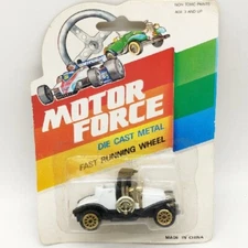 Motor Force Die Cast Car Mini Classic Car MOC Vintage