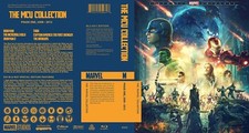 Marvel MCU Collection Phase 1 Blu-ray Cover W/ Case No Discs 