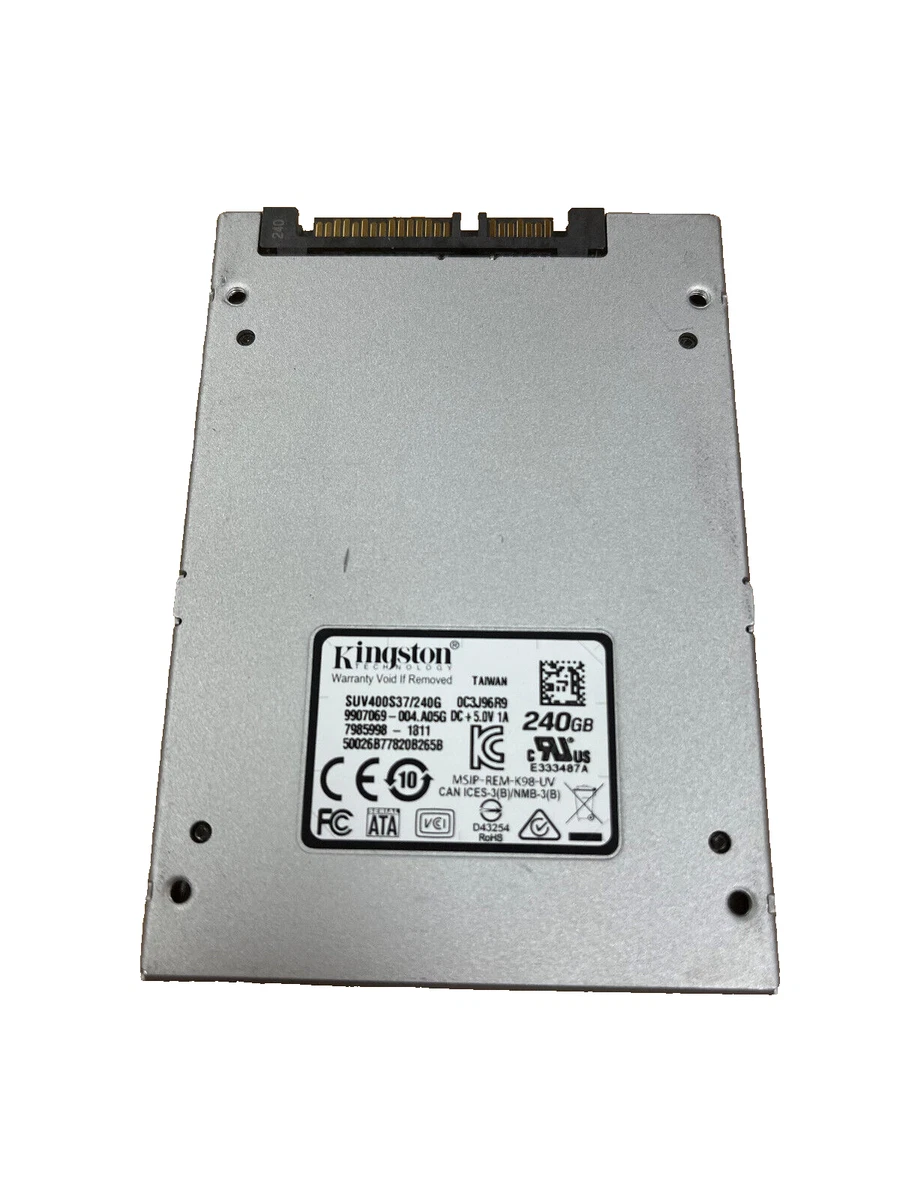 Kingston 240GB SSD SATA UV400 SATA III 6Gbit s TLC SSD SUV400S37
