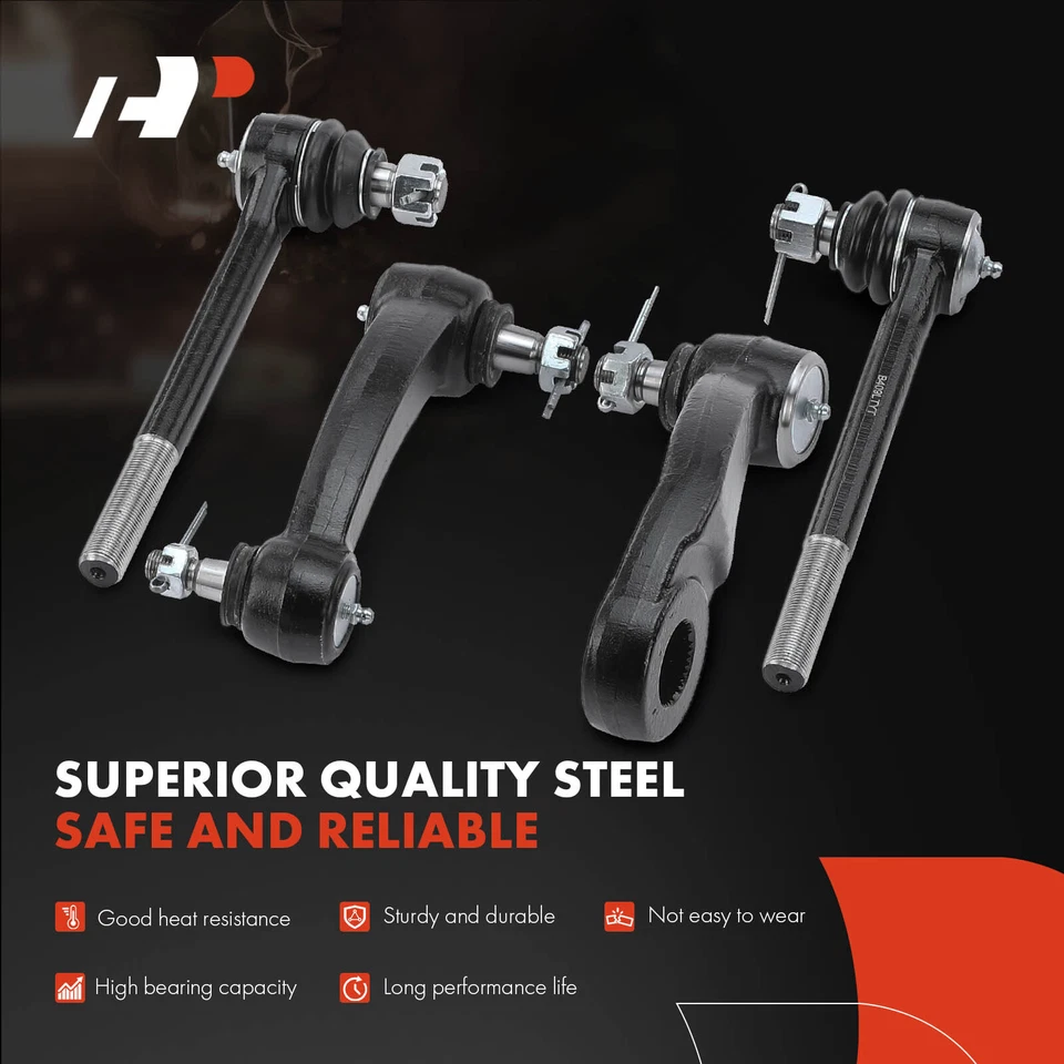 12 件领带杆端球接头前适用于雪佛兰 G10 G20 GMC G1500 G2500 1983 - 1995 — 第 3/4 张图片