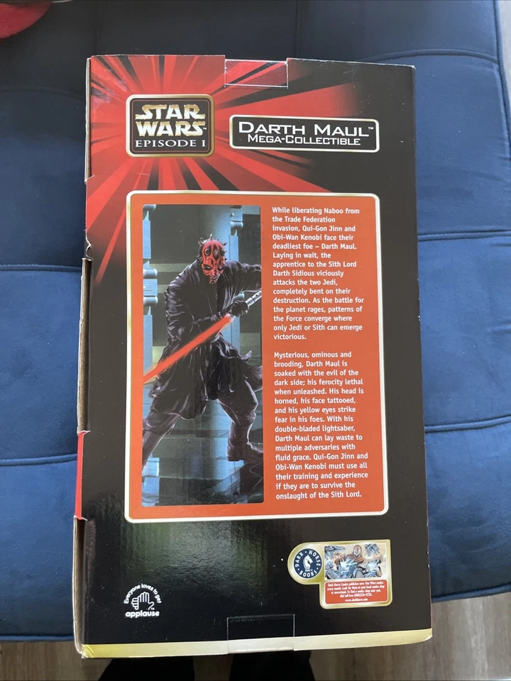 Star Wars Episode 1 Mega Collectibles Darth Maul Unopened  - Image 4 of 4