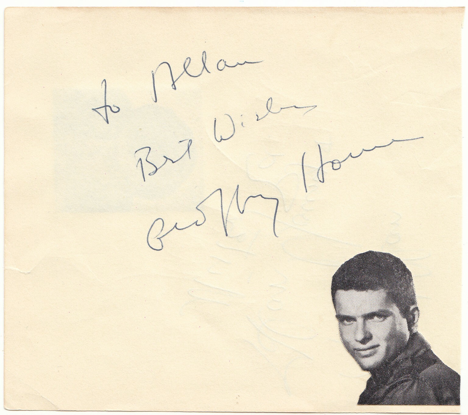 GEOFFREY HORNE BRIDGE RIVER KWAI / ALAN YOUNG MR ED RARE SIGNED ALBUM ...