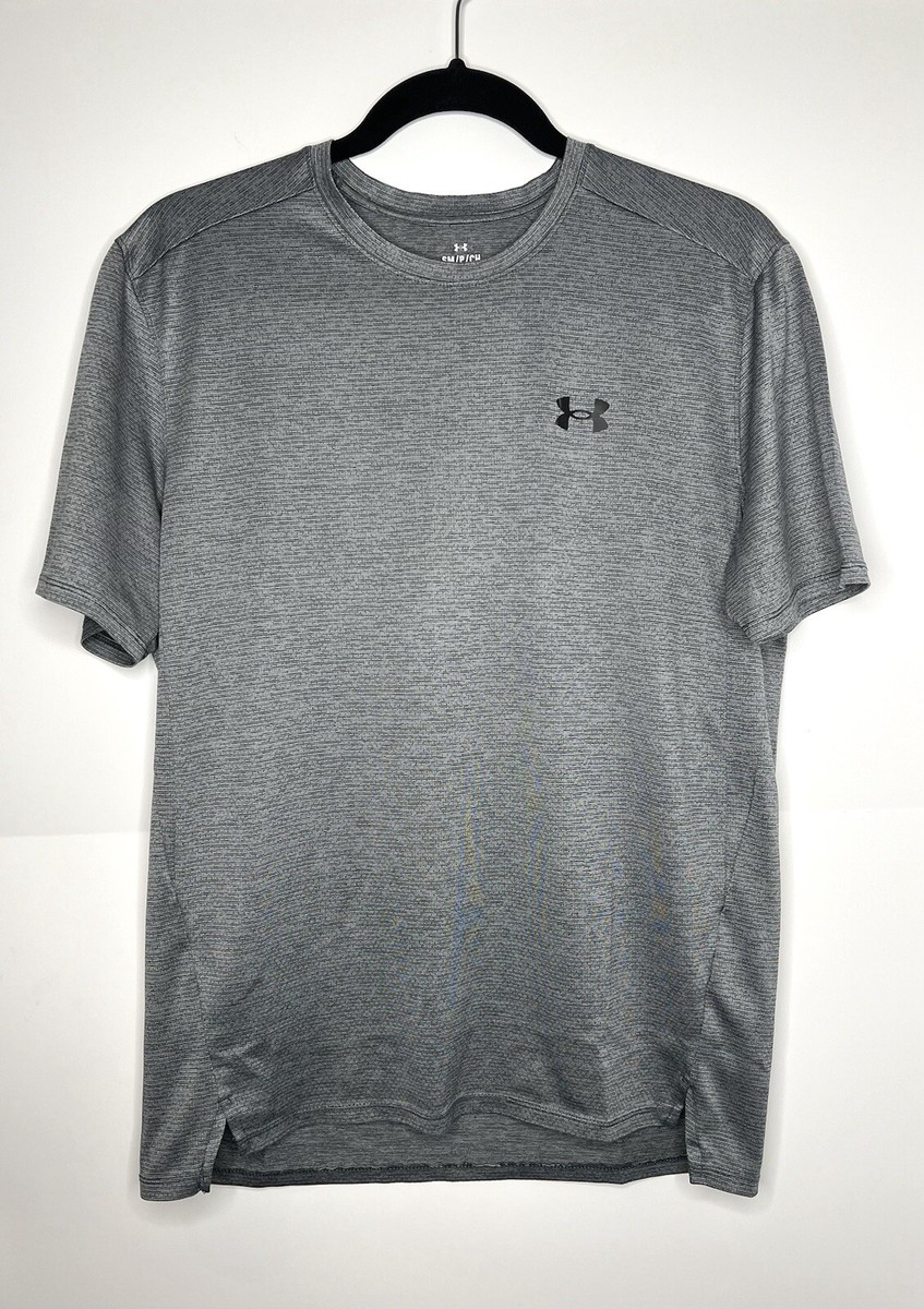 Under Armour T Shirt Men's Gray Coupe Lache Loose Activewear