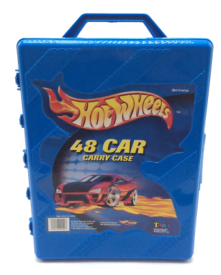 2001 Hot Wheels 48 Car Carry Case With 48 1:64 Scale Cars | eBay