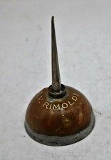 piccolo oliatore epoca pubblicitario in latta S.A.V. RIMOLDI 