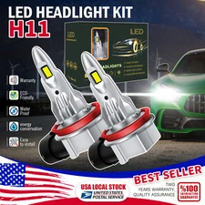 CANBUS H11 LED Headlight Bulb Kit Beam Lamp 6000K Super White For Nissan Altima