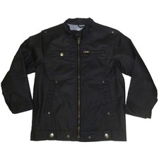 Manteau garçon Newness, noir, taille 8 ans - 128