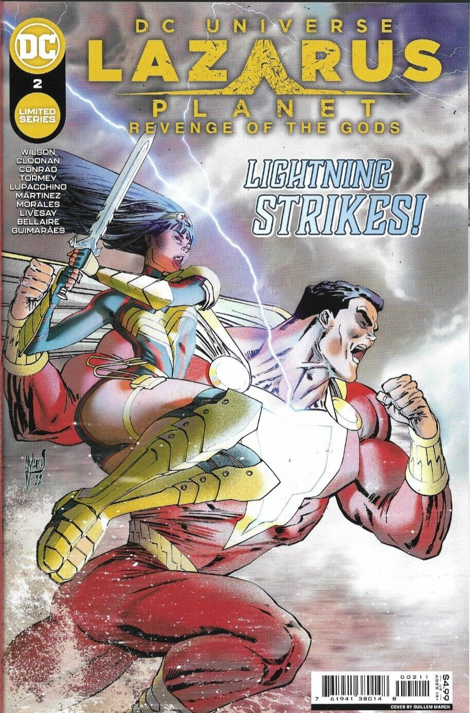 LAZARUS PLANET: REVENGE OF THE GODS (2023) #2 - New Bagged