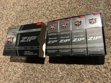 Wilson Staff Zip Golf Balls 302 1 Dozen Package High Spin Long Distance Low Comp