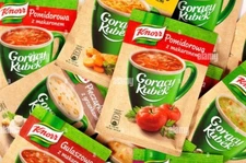 Knorr Goracy Kubek Mug of soup - VARIETY PACK of 10- Randomly selected FREE SHIP