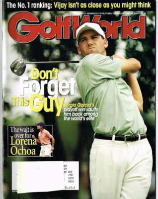 Golf World Magazine May 21 2004 Sergio Garcia Lorena Ochoa Tour Talk