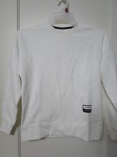 NWT Boy s UNDER ARMOUR White Soft Sweatshirt Size XL MSRP 40