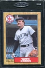 1987 O-Pee-Chee Hockey Wade Boggs #150 PSA 9