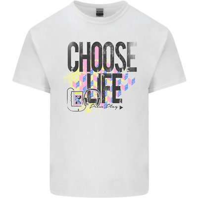 Choose Life Herren T-Shirt leicht Baumwolle
