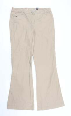 San Diego Damen Beige Baumwollmischung Chino Hose Größe 10 L30 in
