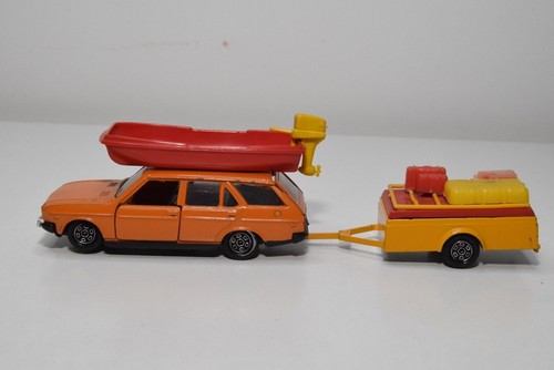 B35 1:43 MERCURY 431 FIAT 131 S.W. FAMILIARE 304 + BOAT TRAILER BARCA YOLLY NMIB - Picture 2 of 24