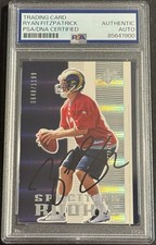 Ryan Fitzpatrick Signed Autographed 2005 SPx Rookie Card PSA/DNA Slabbed Rams. rookie card picture