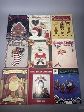 Tole Painting  Craft Book 9 lot Folk Art Christmas Country Patterns Vintage 90s