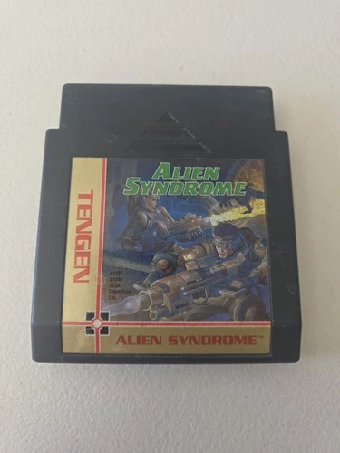 Tengen Alien Syndrome Nintendo NES Action 1989 Game Cartridge Classic Retro