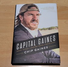 Capital Gaines Smart Things I Learned Doing Stupid Stuff Hardcover Chip Gaines …