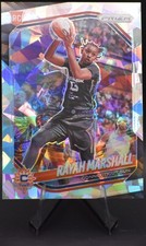 2025 Panini Prizm Rayah Marshall (RC) #47 Cracked Ice & BASE CARD - Conn. Sun
