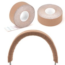 Geekria Headphones Headband Cover for Most Over-Ear Headphones Khaki 2Pcs 